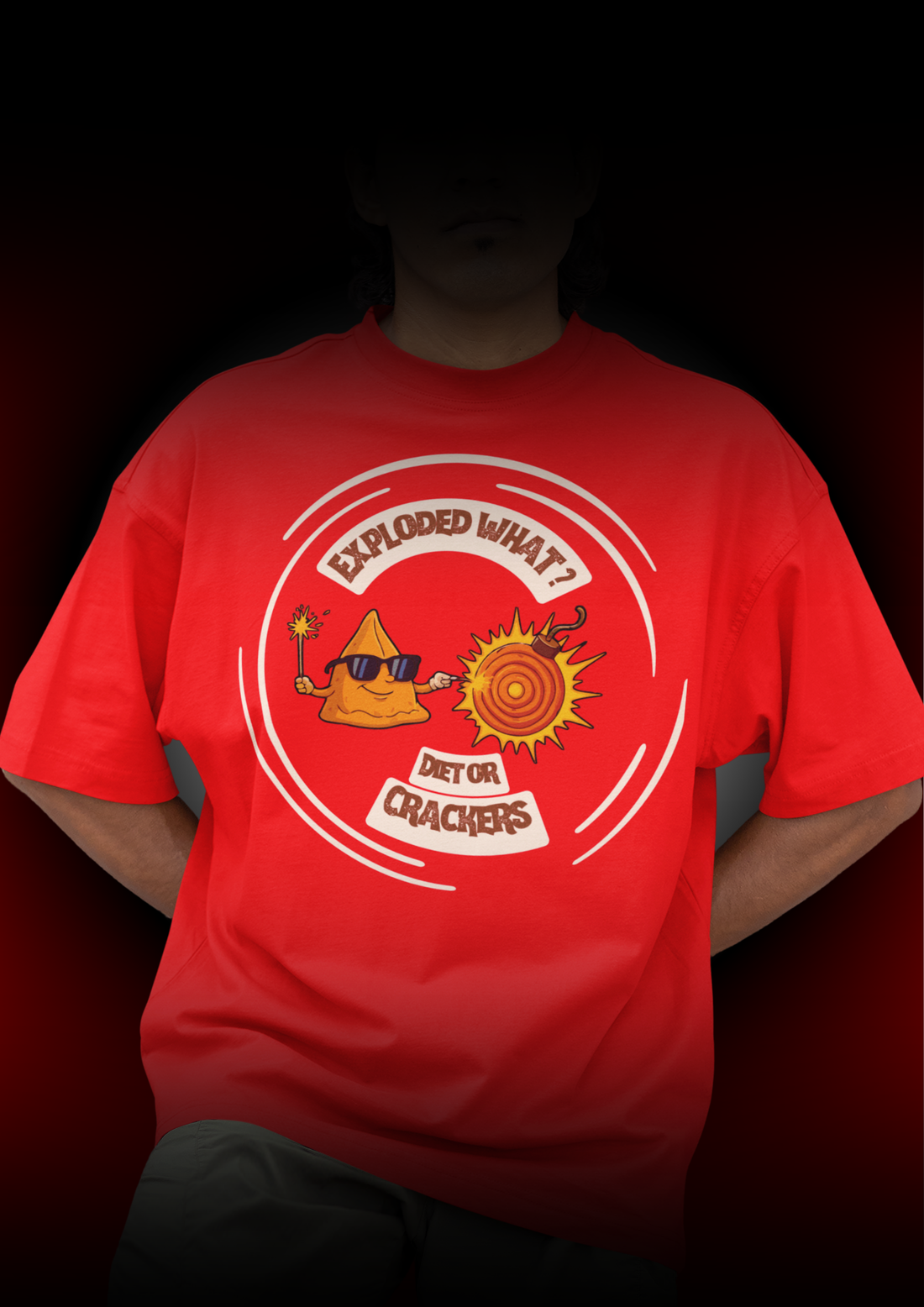 Samosa vs Crackers T Shirts